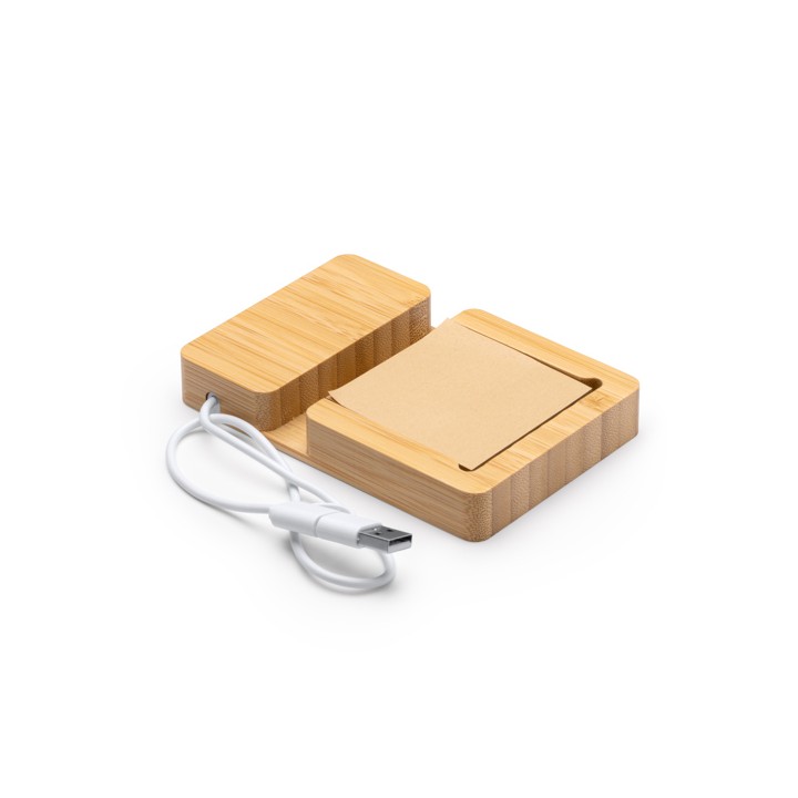 MARIEL Бамбуков Органайзер с USB Хъб