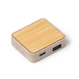 CLUNI Еко USB-C и USB-A Хъб от Бамбук