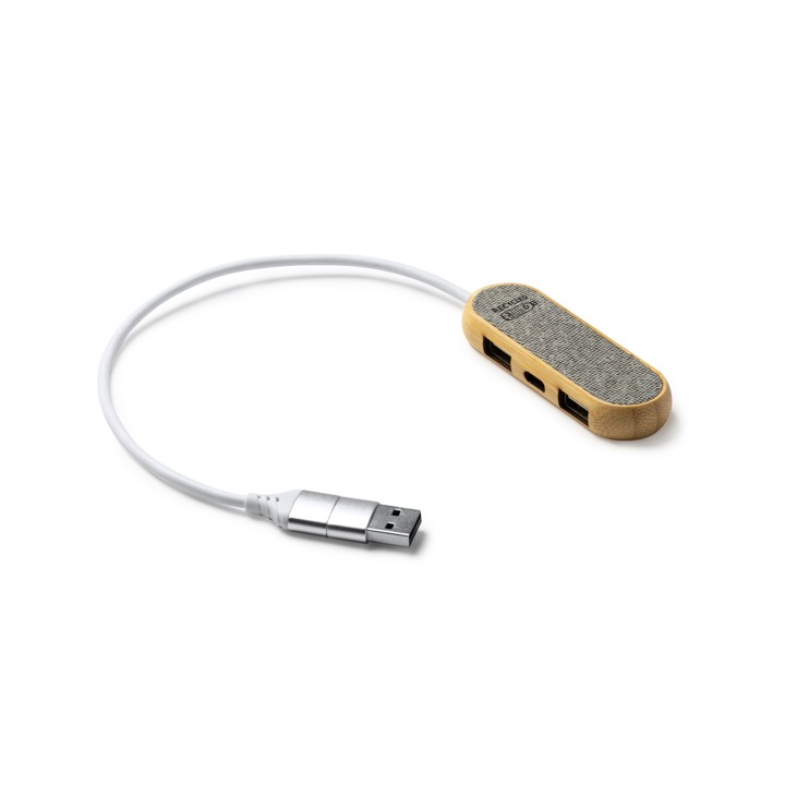 BADOC Еко HUB Порт с USB и USB-C