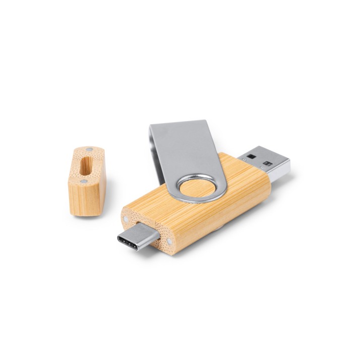 GATLIN 32GB Еко USB 3.0 Флашка с Type-C & OTG