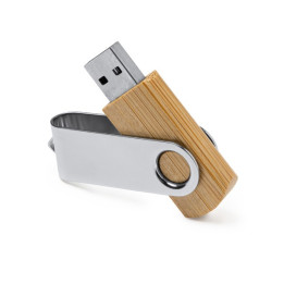 Бамбукова USB памет ULDON 16GB - Еко подарък с Вашето лого