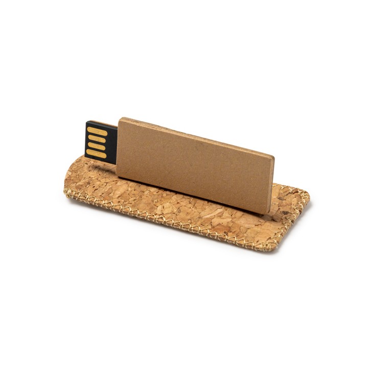 Еко USB Памет LEDES от Картон и Корк